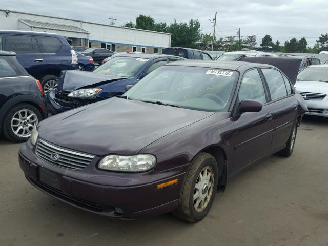 1G1NE52J3X6111247 - 1999 CHEVROLET MALIBU LS 紫色 照片 2