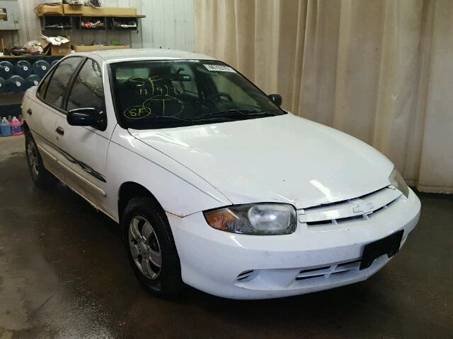 1G1JC52F537231622 - 2003 CHEVROLET CAVALIER WHITE photo 1