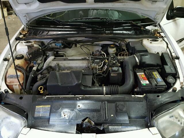 1G1JC52F537231622 - 2003 CHEVROLET CAVALIER WHITE photo 7