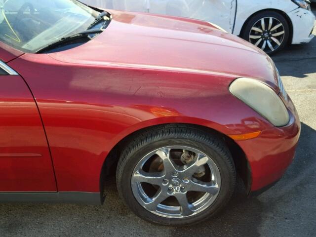 JNKCV51E33M006294 - 2003 INFINITI G35 RED photo 10