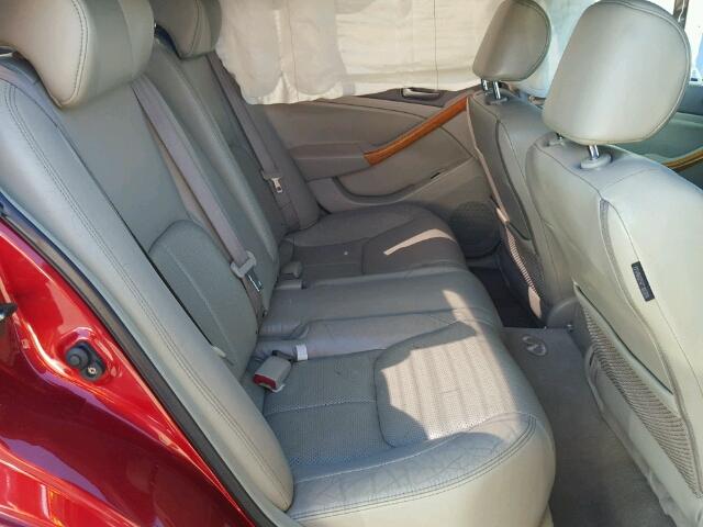 JNKCV51E33M006294 - 2003 INFINITI G35 RED photo 6