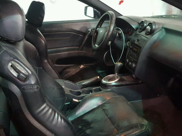 KMHHN65F83U068222 - 2003 HYUNDAI TIBURON BLUE photo 5