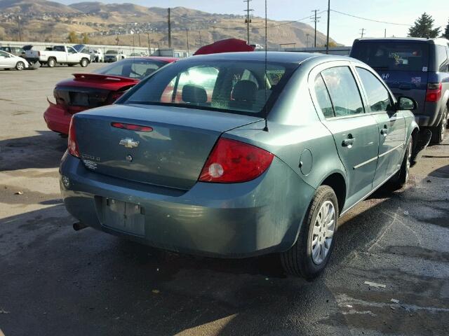 1G1AD5F53A7165521 - 2010 CHEVROLET COBALT BLUE photo 4