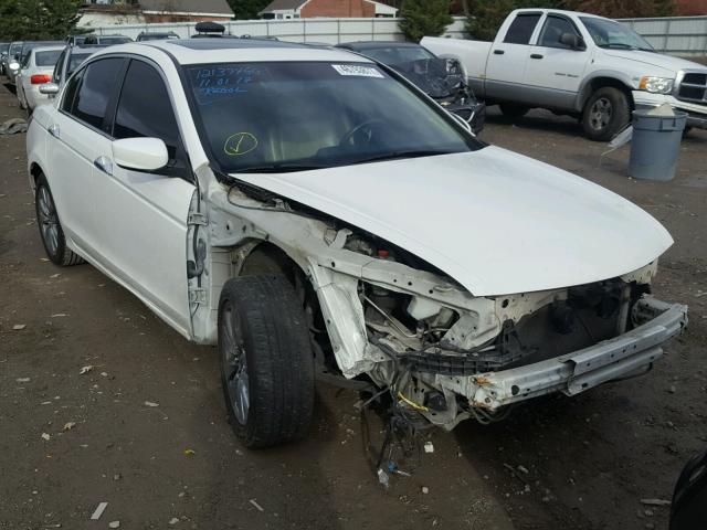 1HGCP3F89CA026684 - 2012 HONDA ACCORD EXL WHITE photo 1