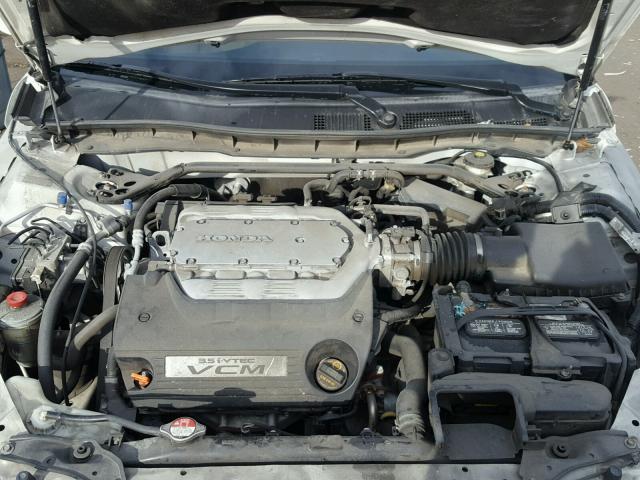 1HGCP3F89CA026684 - 2012 HONDA ACCORD EXL WHITE photo 7