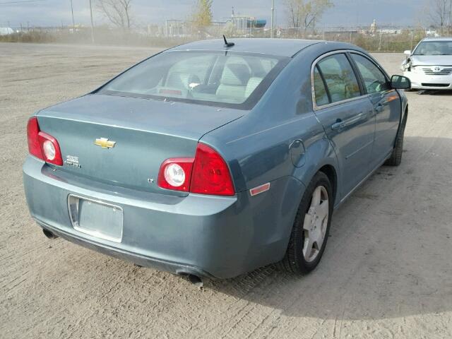 1G1ZJ57759F151889 - 2009 CHEVROLET MALIBU 2LT GREEN photo 4