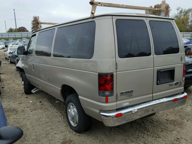 1FBNE3BL5CDA61460 - 2012 FORD ECONOLINE BEIGE photo 3