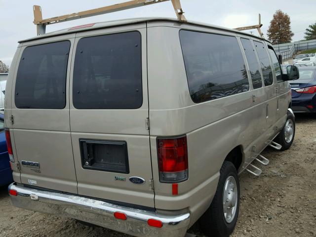 1FBNE3BL5CDA61460 - 2012 FORD ECONOLINE BEIGE photo 4