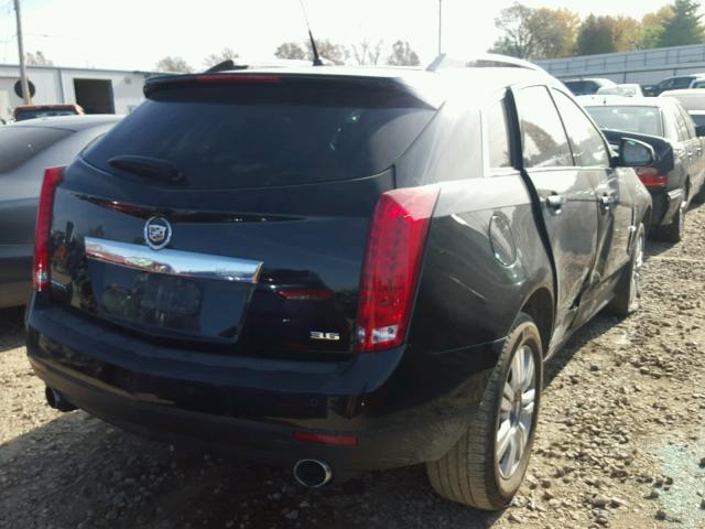 3GYFNAE38CS575748 - 2012 CADILLAC SRX LUXURY BLACK photo 4