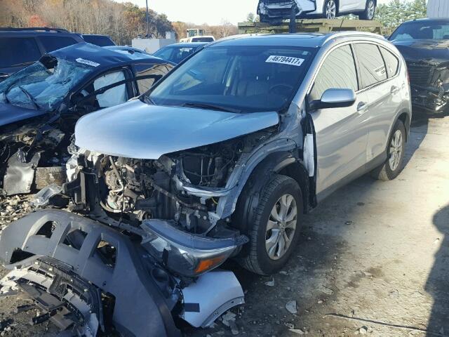 JHLRM4H76CC004001 - 2012 HONDA CR-V EXL 银色 照片 2