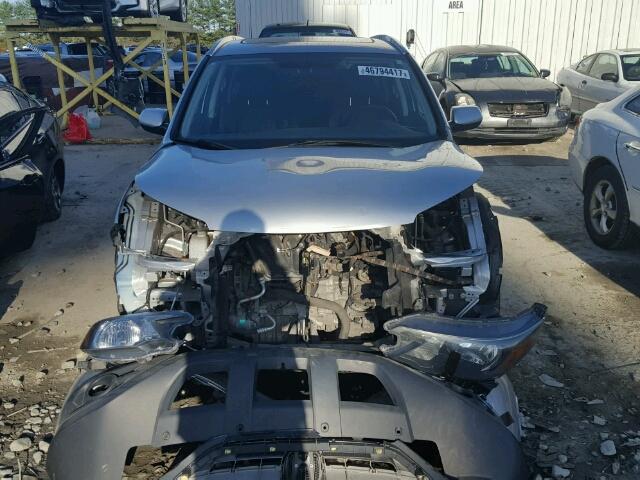 JHLRM4H76CC004001 - 2012 HONDA CR-V EXL 银色 照片 9