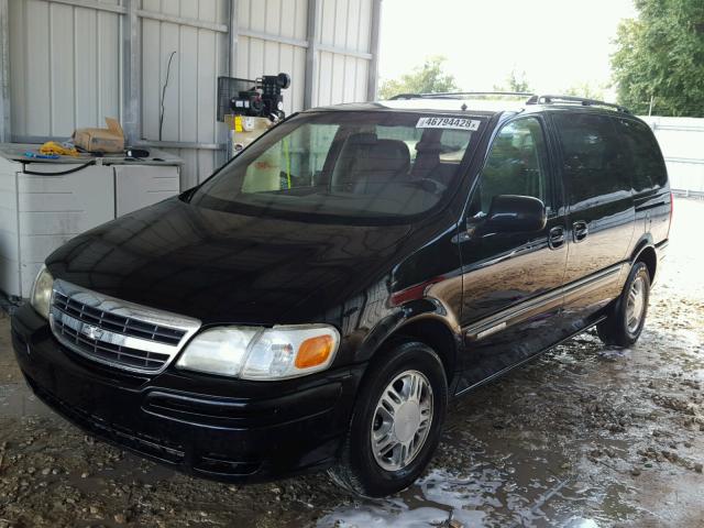 1GNDX13E31D295560 - 2001 CHEVROLET VENTURE LU BLACK photo 2