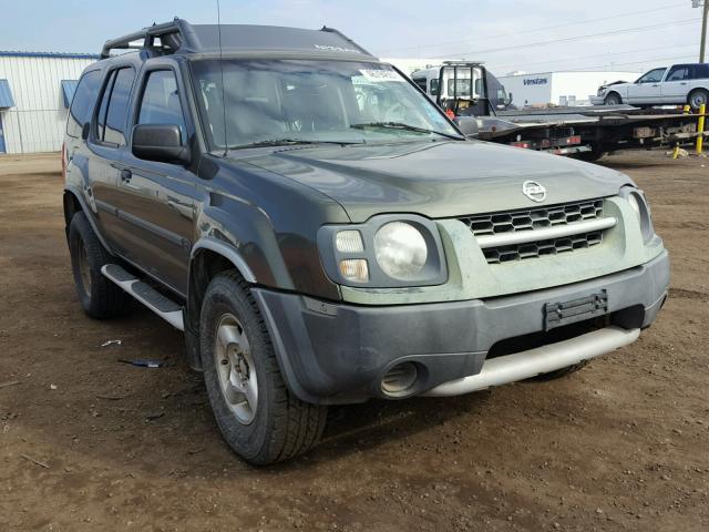 5N1ED28T43C650033 - 2003 NISSAN XTERRA GREEN photo 1