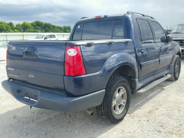 1FMZU67E33UC14635 - 2003 FORD EXPLORER S BLUE photo 4