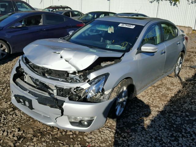 1N4AL3AP9DN585684 - 2013 NISSAN ALTIMA 2.5 SILVER photo 2