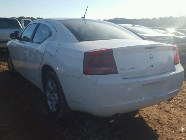 2B3KA43G48H263221 - 2008 DODGE CHARGER WHITE photo 3