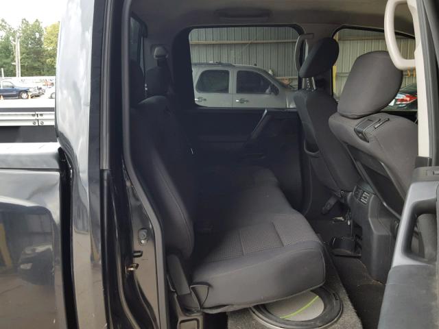 1N6AA0EC5AN321408 - 2010 NISSAN TITAN XE BLACK photo 6