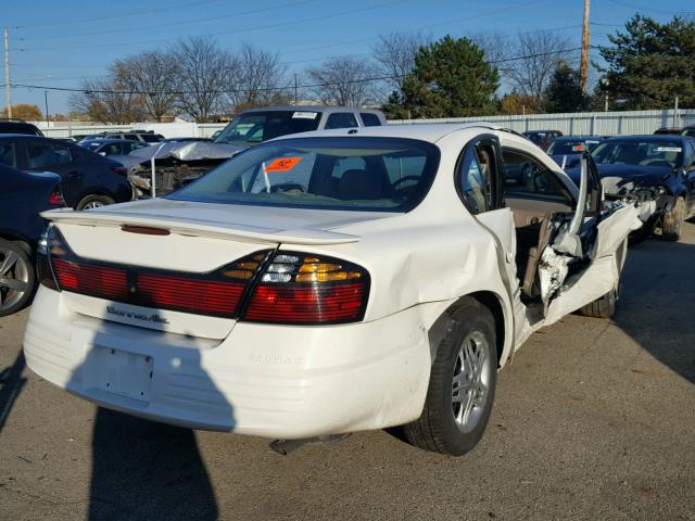 1G2HX52K95U245748 - 2005 PONTIAC BONNEVILLE WHITE photo 4