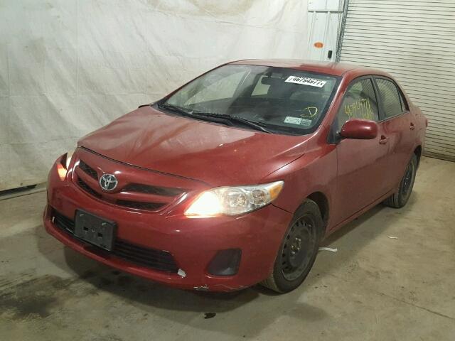 JTDBU4EE8C9174357 - 2012 TOYOTA COROLLA BA RED photo 2