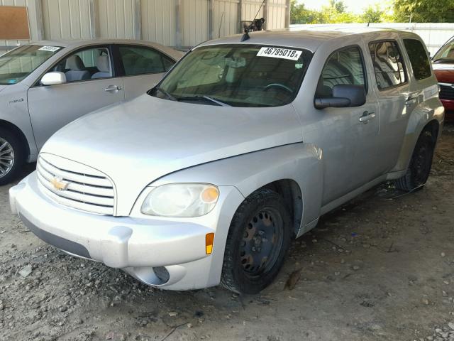 3GNBAADB8AS617235 - 2010 CHEVROLET HHR LS Plata foto 2