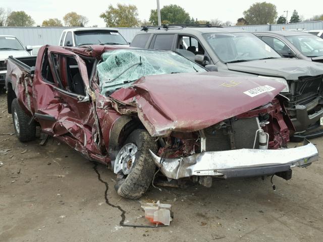 1GCDT39E488217671 - 2008 CHEVROLET COLORADO L MAROON photo 1