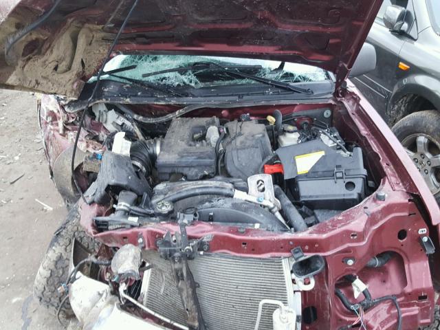 1GCDT39E488217671 - 2008 CHEVROLET COLORADO L MAROON photo 7