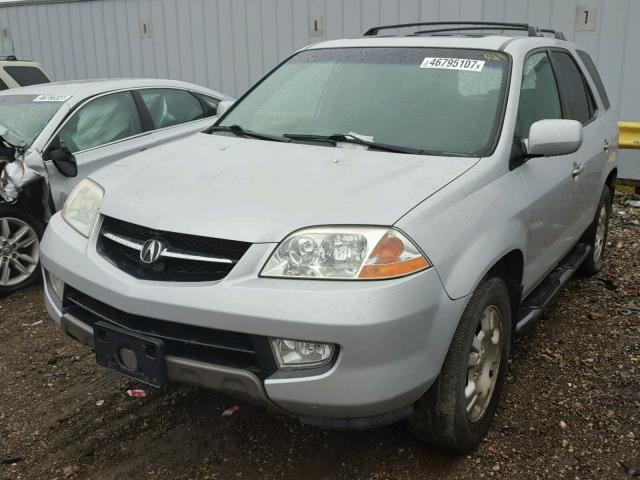 2HNYD18212H508778 - 2002 ACURA MDX SILVER photo 2