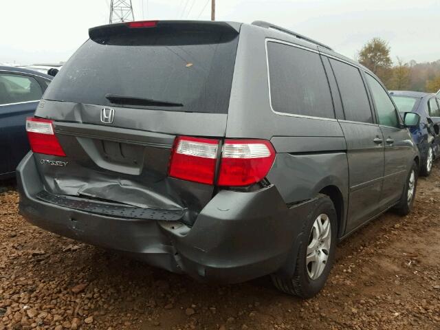 5FNRL38737B461531 - 2007 HONDA ODYSSEY EX GRAY photo 9