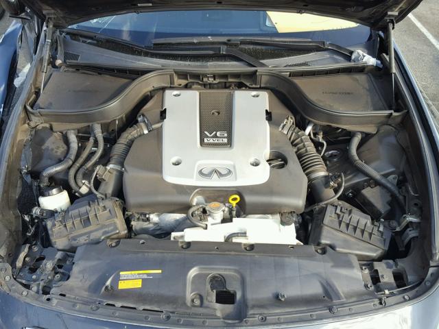 JN1CV6AP2DM303263 - 2013 INFINITI G37 BASE BLACK photo 7