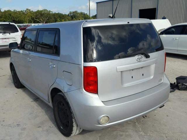 JTLZE4FE2A1109059 - 2010 TOYOTA SCION XB Plata foto 3