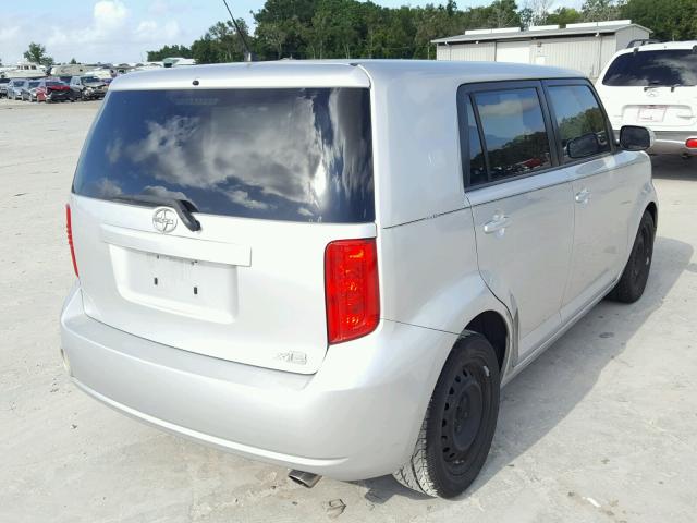 JTLZE4FE2A1109059 - 2010 TOYOTA SCION XB Plata foto 4