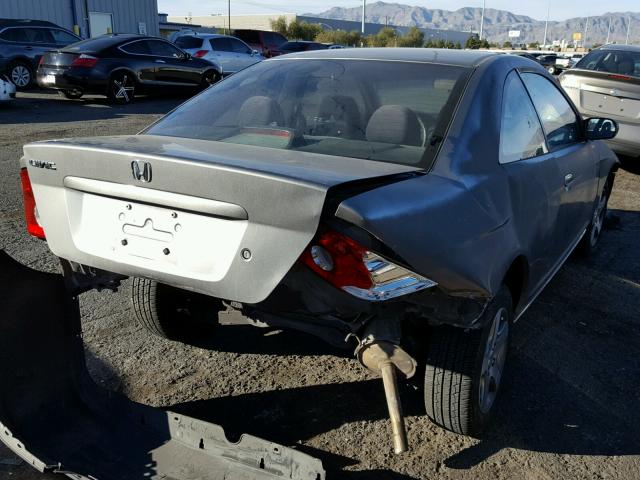 1HGEM22914L003514 - 2004 HONDA CIVIC EX ნაცრისფერი ფოტო 4