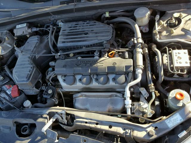 1HGEM22914L003514 - 2004 HONDA CIVIC EX ნაცრისფერი ფოტო 7