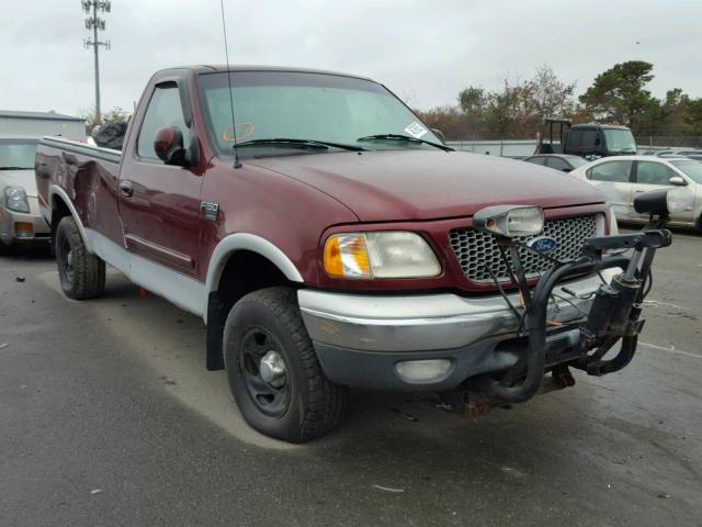 1FTRF18W3XNA78872 - 1999 FORD F150 MAROON photo 1