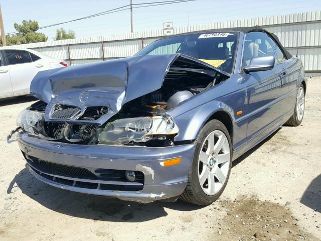 WBABR3344YEA83011 - 2000 BMW 323 CI BLUE photo 2