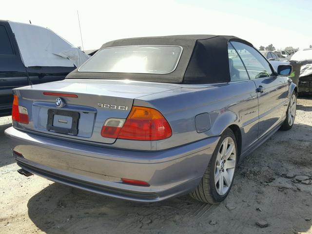 WBABR3344YEA83011 - 2000 BMW 323 CI BLUE photo 4