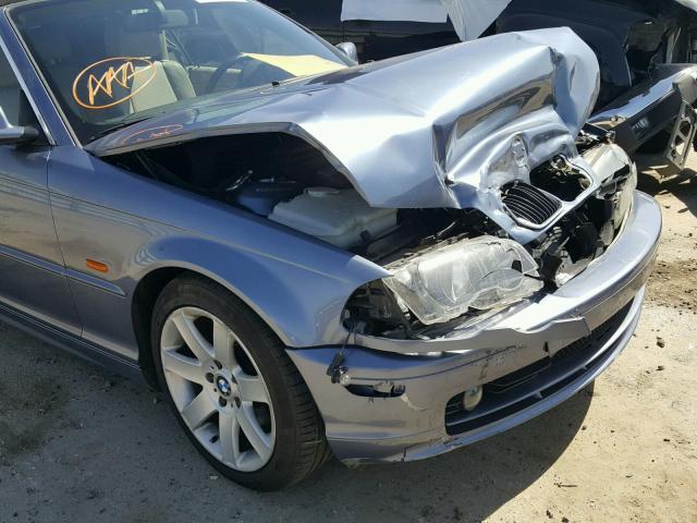 WBABR3344YEA83011 - 2000 BMW 323 CI BLUE photo 9