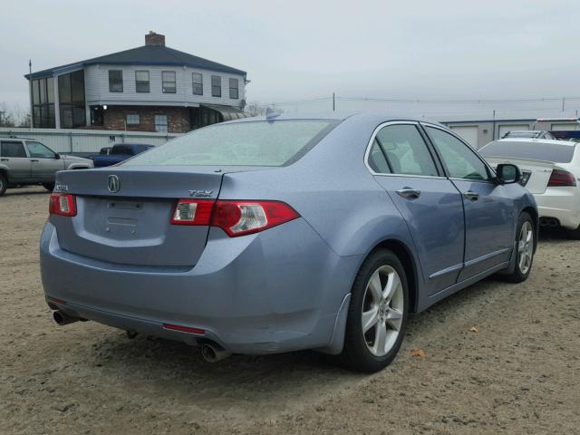 JH4CU26699C028348 - 2009 ACURA TSX BLUE photo 4