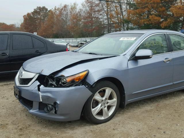 JH4CU26699C028348 - 2009 ACURA TSX BLUE photo 9