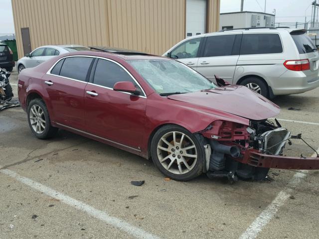 1G1ZK57709F120000 - 2009 CHEVROLET MALIBU LTZ MAROON photo 1