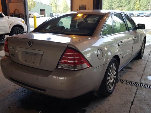 1MEFM42136G611392 - 2006 MERCURY MONTEGO PR 金色 照片 4