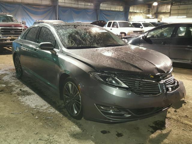 3LN6L2LU0ER818150 - 2014 LINCOLN MKZ HYBRID GRAY photo 1