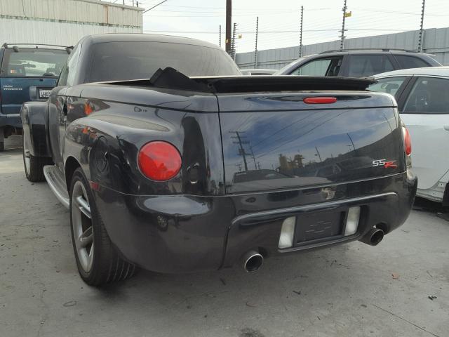 1GCES14P23B102499 - 2003 CHEVROLET SSR 黑色 照片 3