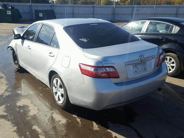 4T1BE46K07U106778 - 2007 TOYOTA CAMRY NEW SILVER photo 3