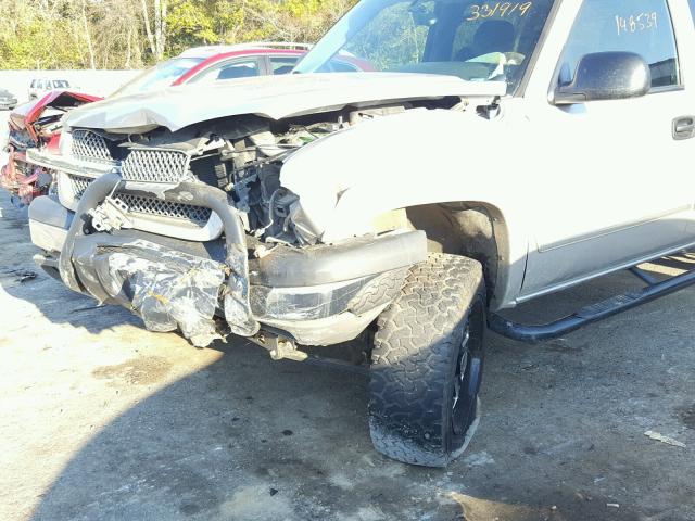 2GCEK13T151331919 - 2005 CHEVROLET SILVERADO SILVER photo 9