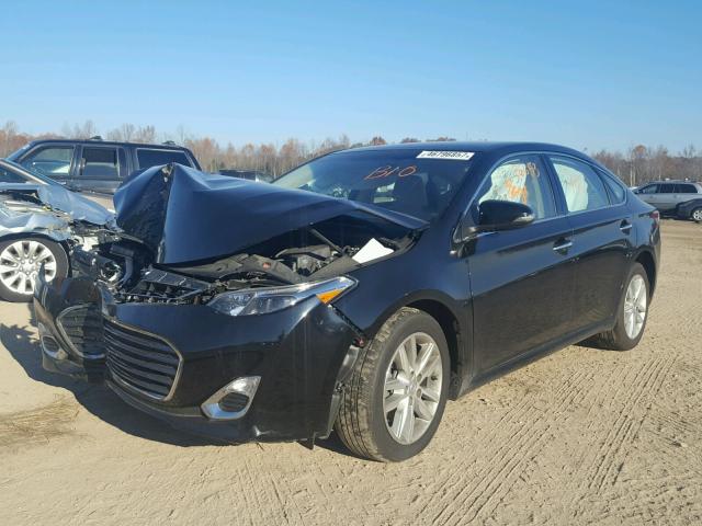 4T1BK1EB3FU179599 - 2015 TOYOTA AVALON XLE BLACK photo 2