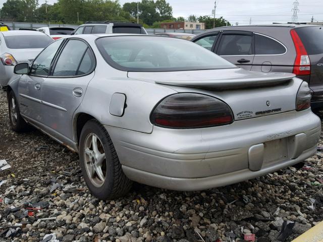 1G2WK52J63F161613 - 2003 PONTIAC GRAND PRIX SILVER photo 3