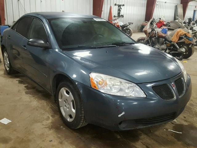 1G2ZF55B764277554 - 2006 PONTIAC G6 SE BLUE photo 1