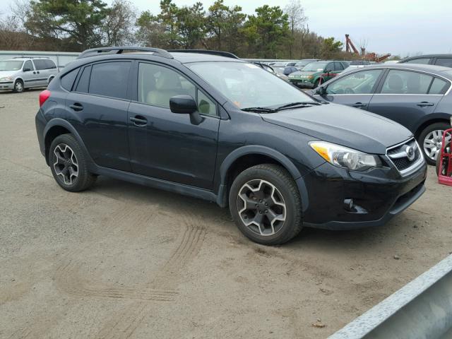 JF2GPAKC4E8246843 - 2014 SUBARU XV CROSSTR BLACK photo 1