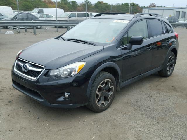 JF2GPAKC4E8246843 - 2014 SUBARU XV CROSSTR BLACK photo 2